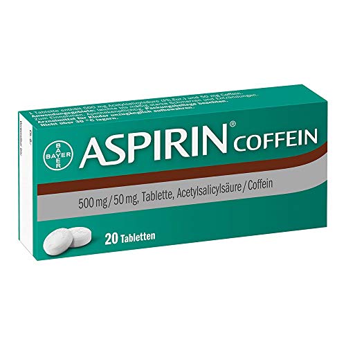 ASPIRIN Coffein Tabletten 20 St Cover