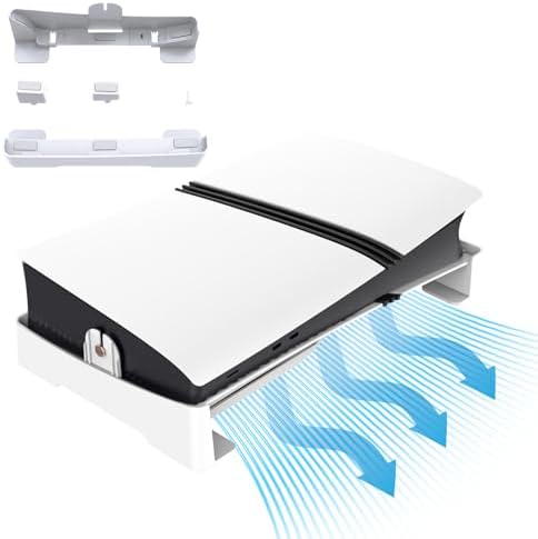 HORIZONTALER STÄNDER PLATZSPARENDER Basisständerhalter Für PS5 Slim Konsole Sch