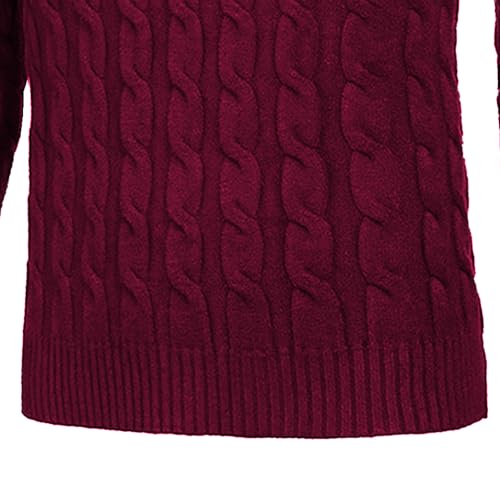 Pull à col roulé homme pour les journées d'hiver et sorties décontractées - 3
