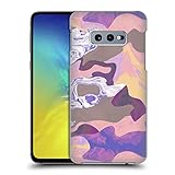 Prodotto Ufficiale Ninola Head Case Designs Licenza Ufficiale Ninola Purple Yellow Astratto 2 Custodia Cover Dura per Parte Posteriore Compatibile con Samsung Galaxy S10e