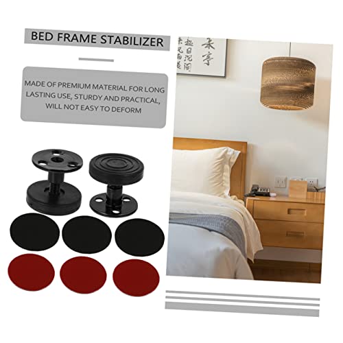 VOSAREA Fixador De Cama Com Âncora De Cabeceira 4 Peças Ferramenta Anti-Vibração Fixador De Cabeceir