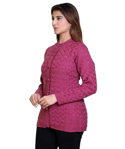 Image of Grand Line Winter wear Acrylic Lady Cardigan /Sweater for Casual and Evening outings