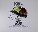 Full Metal Jacket Pvt. Gomer Pyle Vincent D'Onofrio Signed Autographed 8.5x11 Original Movie Poster Glossy Photo Loa