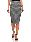 Elegante falda de tiro alto y longitud maxi