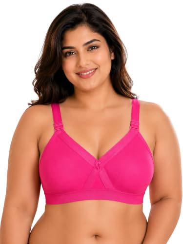 Image of SONA Women's Super Fit Cotton Full Coverage Non-Padded Non-Wired Everyday Bra - Full Support -(Pack of 1)