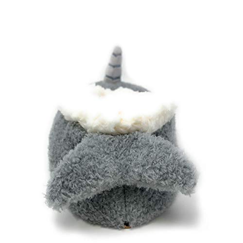 Image of ooohyeah Women's Funny Fuzzy Animal Slippers, Cute Cozy Non-Slip House Slippers for Women, Manatee Splash