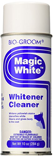 Bio-Groom Magic Whitening Dog Shampoo - Dry Shampoo Spray, Dog Bathing Supplies, Puppy Wash, Cat & Dog Grooming Supplies, Cruelty-Free, Made in USA, Whitening Dog Products - 10 oz 1-Pack
