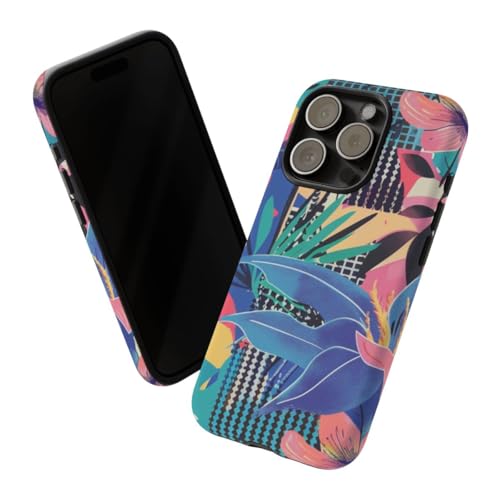 Coque rigide mate iPhone 15 Pro bleu protection antichoc