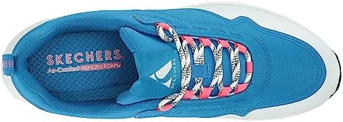 Skechers Women's UNO-MAVY Sneaker, 6.5 Black | Image 4