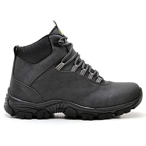 Bota Masculina Eco Canyon West Earth (39, Preto)