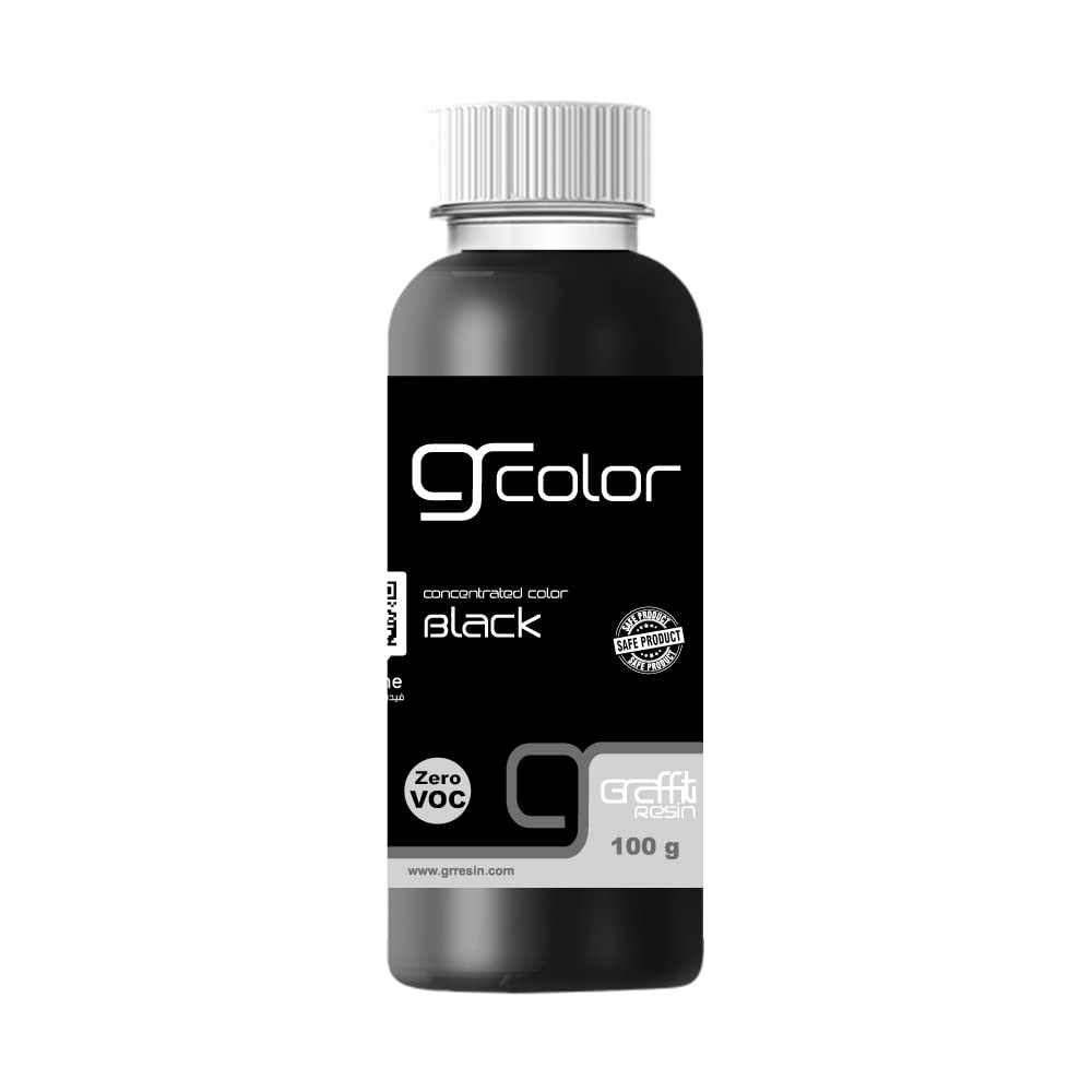Graffiti Resin Color 100ML (Black, 100ML)