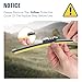 ICEXSNOW 15 Inch Rear Wiper Blade Replacement for Volkswagen Tiguan 2024 2023 2022 2021 2020 2019 2018 Original Equipment Replacement Rear Windshield Wiper Blade for My Car(15-H)