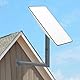 Halterung Satelliten-Schüssel Kompatible Mit Starlink Dish V2, Wandhalterung für Satellitenschüssel V2, Wandhalterung Außen Sat Schüssel Halterung Antennenmast-Rohrhalterung (Lang)
