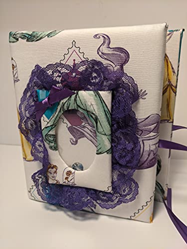 Disney Princess Baby Girl Photo Album - Perfect Gift! Holds 100 4x6 Photos - Handmade
