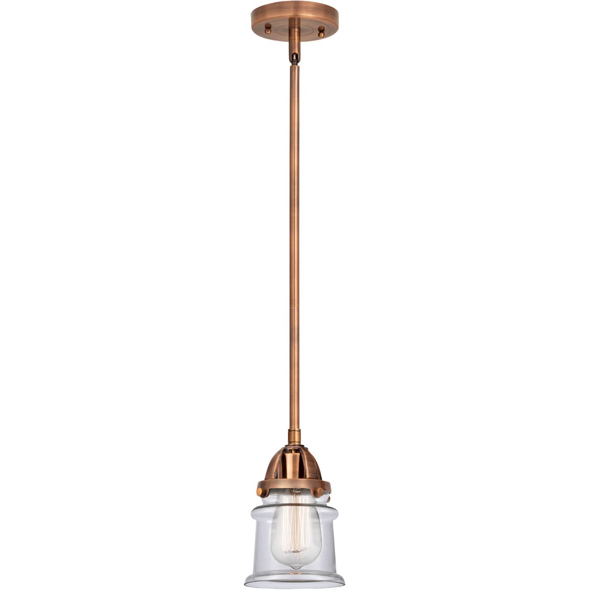 Innovations 288-1S-AC-G182S One Light Mini Pendant from Nouveau 2 Collection