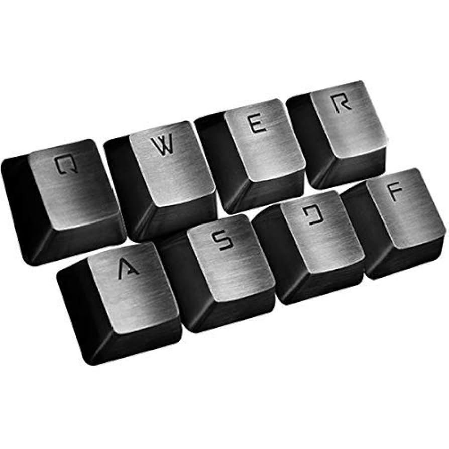 金属キーキャップ　ゲーミングキーボード Amazon.co.jp: FPS/MOBAキー用ゲーミングキーキャップセット