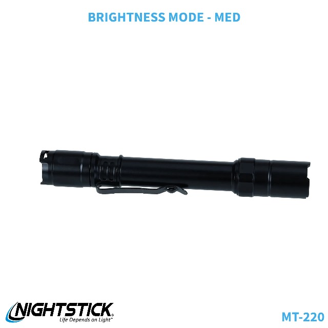 Nightstick MT-220 Mini-TAC PRO Metal Multi-Function LED Flashlight-2 AA, 6-Inch, Black - Amazon.com Nightstick MT-220 Mini-TAC PRO Metal Multi-Function LED Flashlight-2 AA, 6-Inch, Black - Amazon.com
