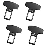 SKIPTHYBER AutoZubehör Innenraum, 4 Stück Car parts, Universal-Auto Sicherheitsgurt-Clips fpassend für die meisten Autos