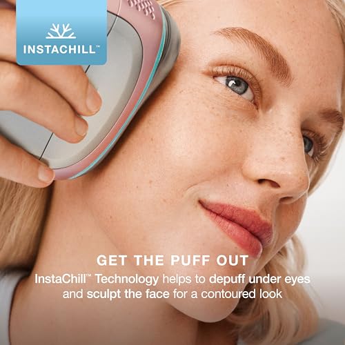 Image of Shark DePuffi Instant Contrast Therapy Tool, Pink, FH220PK | Instant Hot + Cold Contrast Therapy Tool, Developed with Dermatologists, Switches Temps in 30 Seconds Across 6 Levels