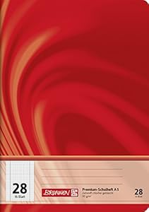 Brunnen Vivendi Premium-Schulheft A5 kariert, 1 Stück