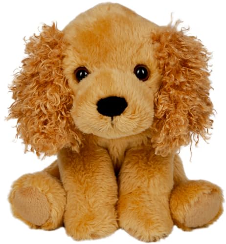Die Spiegelburg Coppenrath Lustige Tierparade - Cocker Spaniel Chip im Korb, 22964