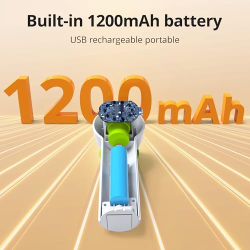 Image of INKBIRD Handheld Vacuum Sealer INK-KZ-90, USB Rechargeable Vacuum Sealer for Food with 4 Mason Jar Lids, Multi-Purpose Use, One-Touch Operation, Kitchen Essentials for Food and Sports Balls