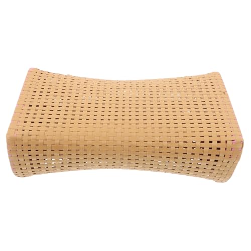 minkissy Pe Rattan Cooling Pillow Hollow Breathable Woven Pillow for Sauna Relaxation and Summer Use for Hot Sleepers