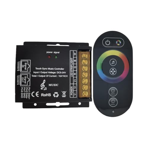 Variateur tactile pour contrôleur LED 5050RGBWCCT éliminant les sauts de lumière