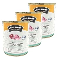 Liste des ingrédients : Oignons rouges (53%), eau, vinaigre de vin rouge (7%), sucre, vinaigre d'alcool, sel, concentré de carotte pourpre, chlorure de calcium Liste des allergènes : Polyvalence culinaire Sans gluten Sans lactose Sans conservateur Sa...