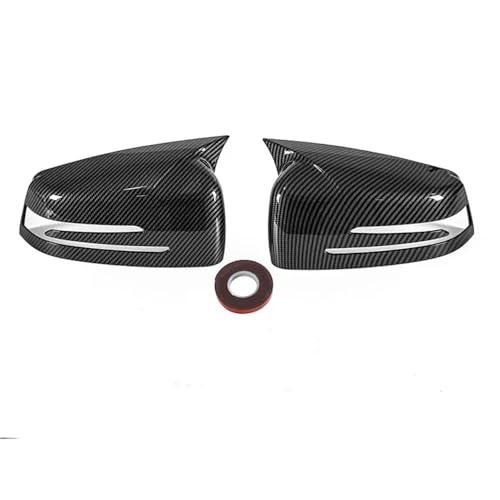 Coque rétroviseur en fibre de carbone pour Mercedes W204 E W212 W176 style luxe