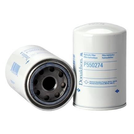 Donaldson P550274 Hydraulic Filter 5.76 in., Spin On Style, Wire Mesh Media Type