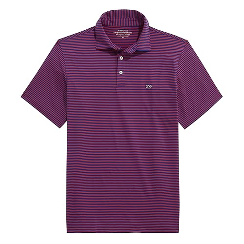 Image of vineyard vines Men's Bradley Stripe Sankaty Polo