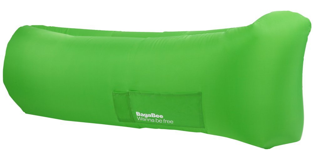 Eurosilla bagabee Lounger Inflatable, Green, One Size