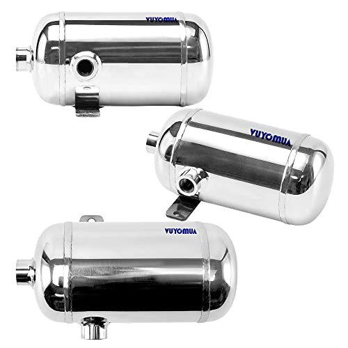 Image of 0.15Gallon 304 Stainless Steel High Pressure Mini Small Portable Air Tank Air Reservoir Water Storage Tank (SS-0.5L)