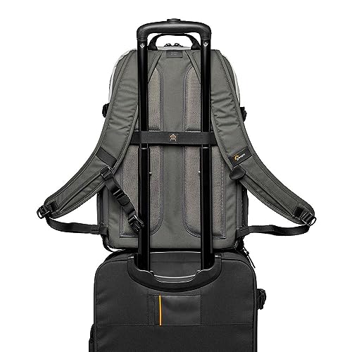 Lowepro LP37238-PWW Truckee BP 250 LX Outdoor Camera Backpack, Fits 15 inch Tablet, for Compact DSLR/Mirrorless, for Sony, Canon, Nikon, 1-2 Lenses, Gimbal, Video Drone, DJI, Osmo, Mavic, Light Grey