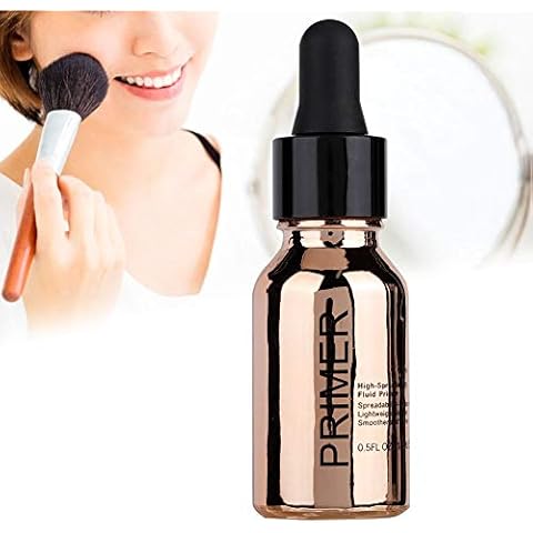 Make-up-Grundierung, feuchtigkeitsspendende und verfeinernde Poren, 24k Goldfolie Hautpflege Gel Serum 0,5 oz Cover