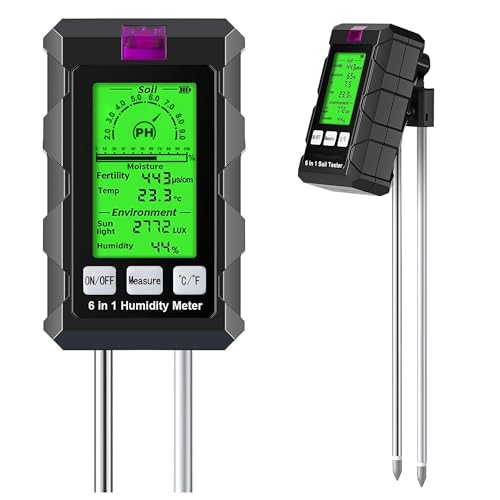 LDOPTO 6-in-1 Soil Test Kit