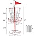 Yaheetech Portable Disc Golf Basket, Lightweight Steel Practice Target Steel Frisbee Hole Disc Golf Goals Catcher