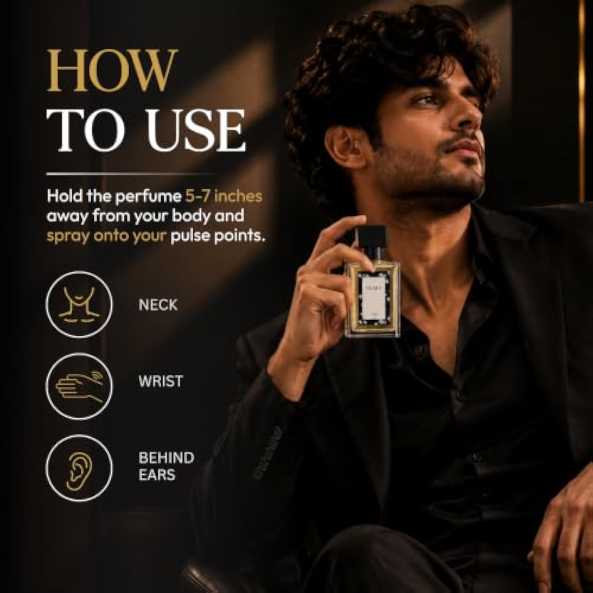 Clara Men's Perfume, Long Lasting Fragrance