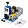 CREWORKS Macchina Spellacavi Elettrico 180W Spelafili Sguainacavi Professionale per il Riciclaggio di Rottami di Rame Φ1.5mm a Φ25mm (180W)
