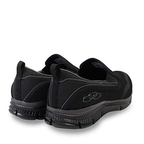 Sapatilha Olympikus Wellness, Olympikus, Masculino, Preto, 43
