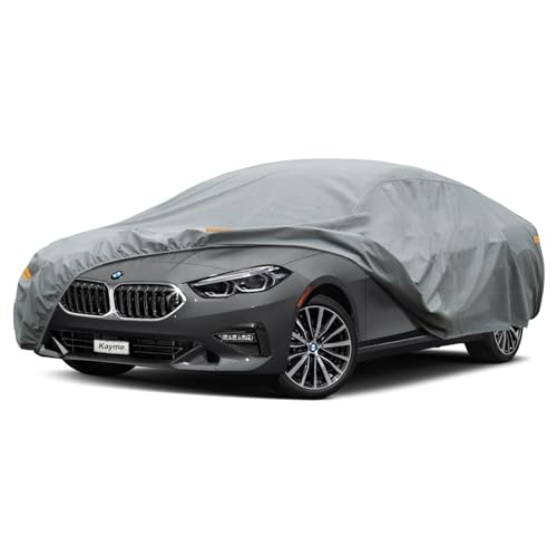 Image of Kayme Heavy Duty Car Cover Custom Fit BMW 2 Series /M2 /M250i /250i /i /220i (2014-2025) Waterproof All Weather for Automobiles, Full Exterior Covers Sun Rain UV Protection.（Deliver About 3-10 Days）