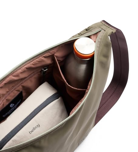 Bellroy Laneway Crescent Bag (everyday 7 liter minimalist shoulder bag with plenty of pockets and adjustable strap) - SeaKelp3