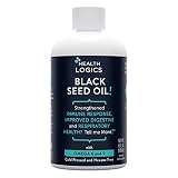 Health Logics Black Seed Oil | Rich Source of Omega 6 & Omega 9 | Pure Cold Pressed Black Cumin Seed