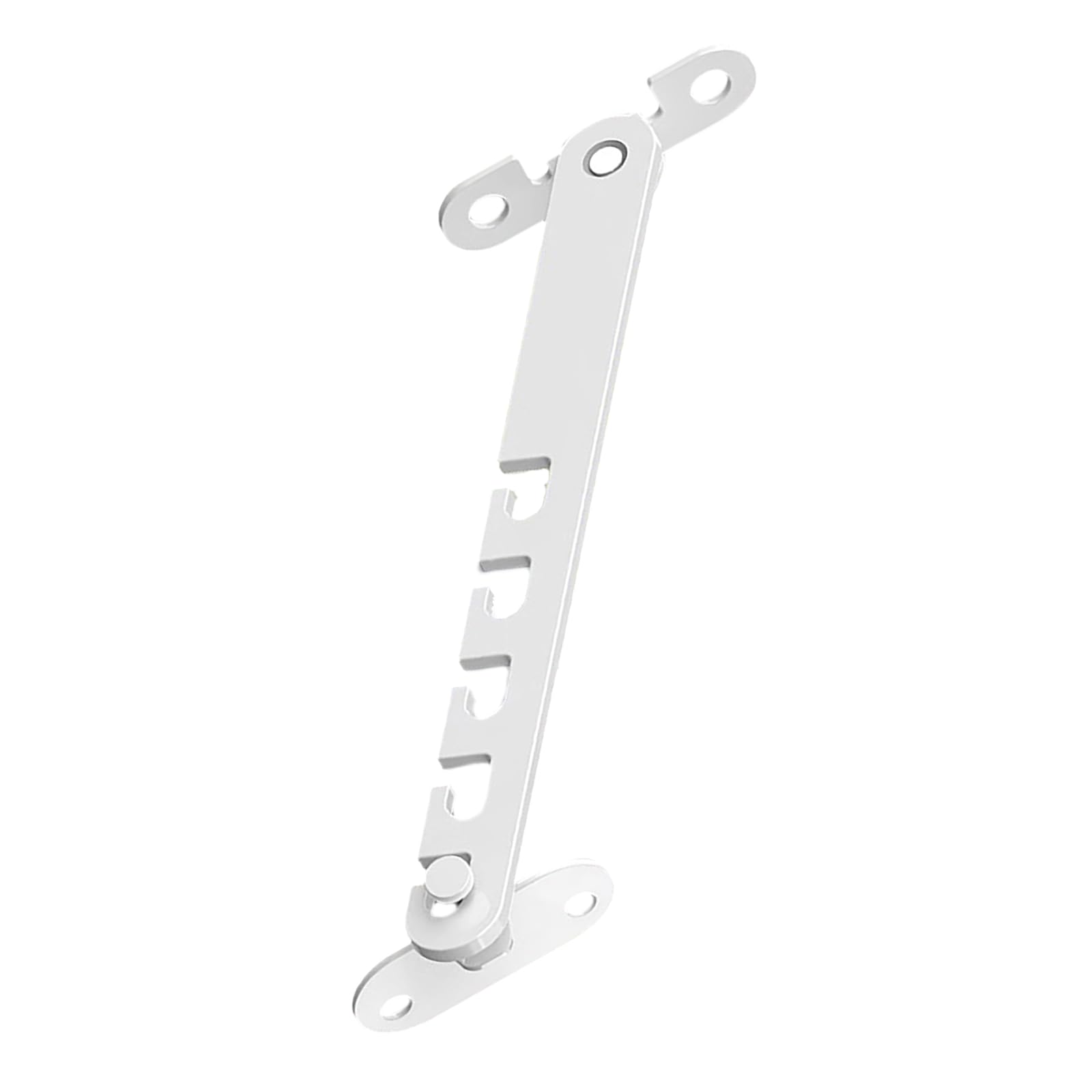 Hzbb White Multifunction Window Clamp Steel Device With Multiple Levels Secure Window Brace Angles Controllers Adjustable