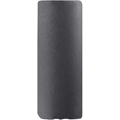 Cuddles & Cribs 100% Cotton Jersey Fitted Crib Sheet - 1 Pack, Charcoal #TOP4