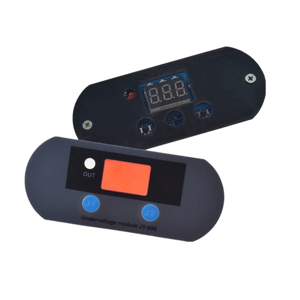 Scheda Protezione Controller Carica Batteria CC 12V,Controller Sottotensione 20A Protezione Tensione Batteria Monitor Scaricamento Eccessivo Batteria con Pannello Montaggio