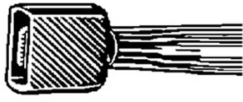 Krimp & Seal Terminal Male 16-14 Gauge Blue