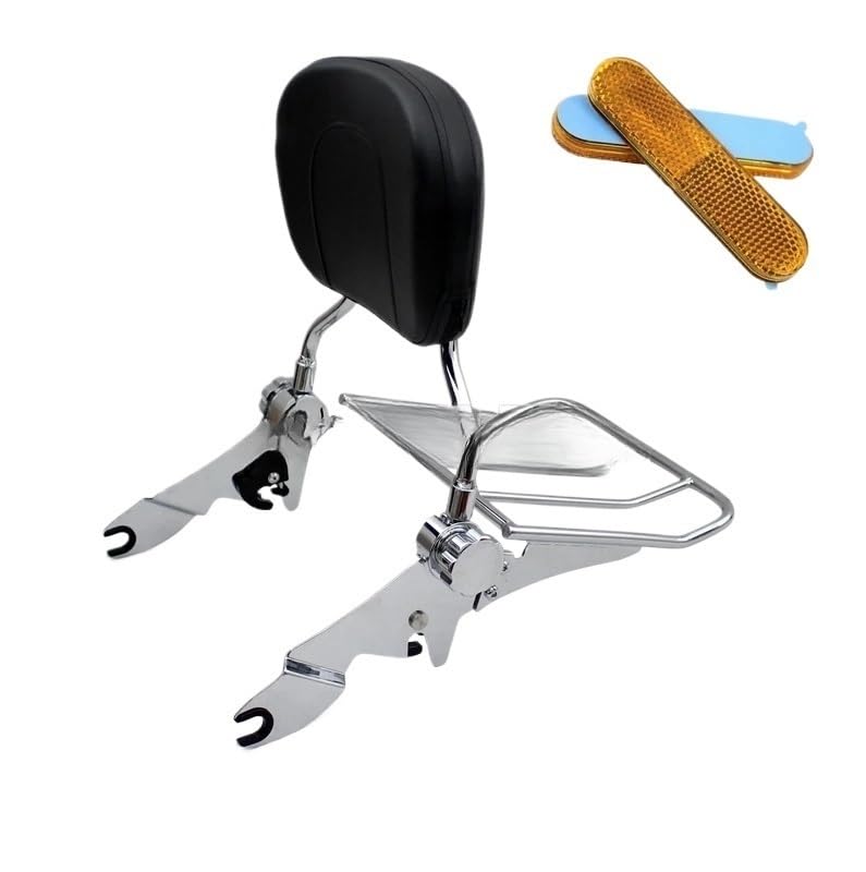 Porte-bagages moto Touring dossier amovible réglable pour FLHR FLHX