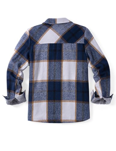 Zeagoo Womens Coats Sherpa Fleece Lined Jacket Long Sleeve Button Up Shirt - image 6